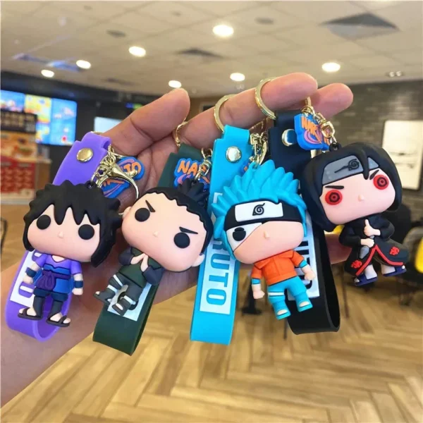 Cute Naruto Anime Characters 3D Keychain